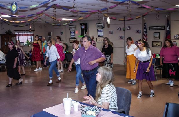 Cub Center happenings include regular dances which offer community members an evening out to socialize and a bit of exercise. Photos by Will Sadler