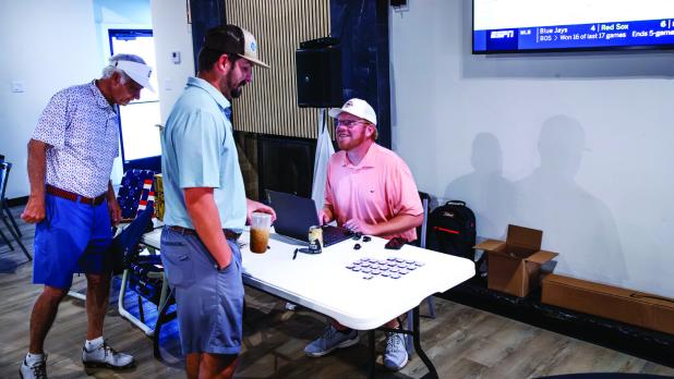 Players for the Sixth Annual McClatchy began arriving at the break of dawn to beat the day’s heat, at least the ones smart or lucky enough to secure a 7:30 a.m. tee-off time. With the 1 p.m. tee-off time, golfers enjoyed the warm Texas summer sun! Photo