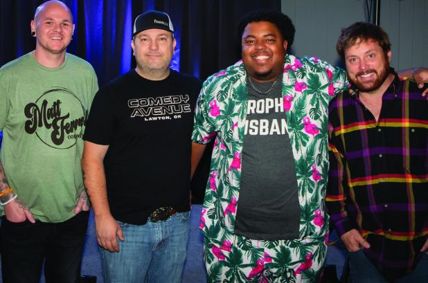 Legion laughs it up at comedy show