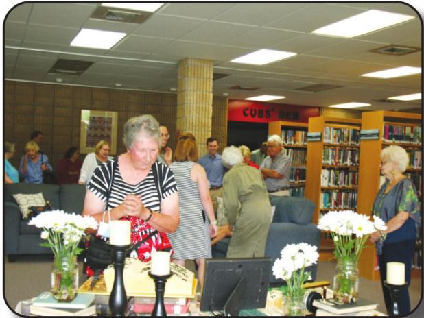 Key is honored at Olney Library for 38 years of Service | Olney Enterprise