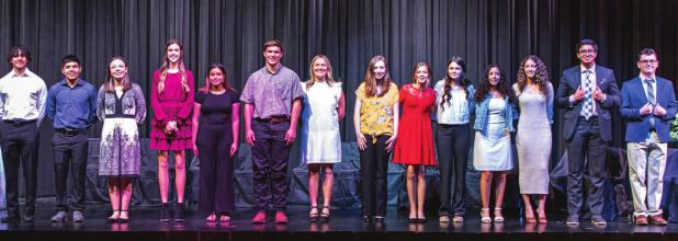 OHS students inducted into