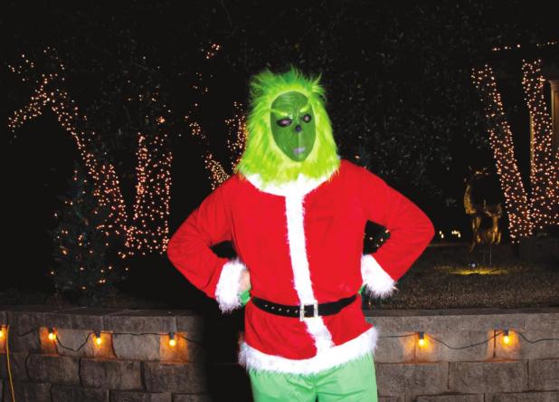 The Grinch was spotted at KOB’s Christmas Spectacular