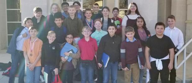 Olney Junior High Competes in Ponder TMSCA Competition