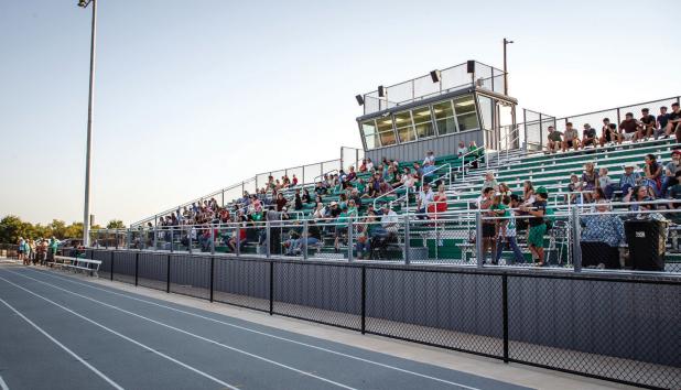 The Newcastle community filled the stands to support and meet the Bobcats and Ladycats student athletes during the annual Newcastle Booster Clubs back to school bash. Photo by Will Sadler