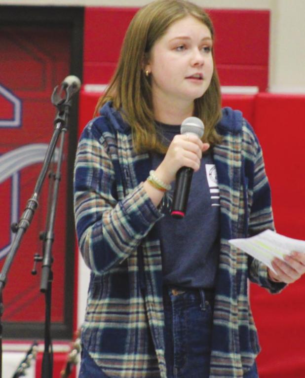 OHS Student Adelade Edgington Chosen to Speak at FCA’s Fields of Faith Oct. 2021 Event