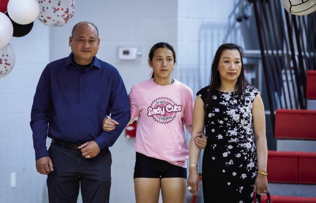 Senior Night for Lady Cubs Volleyball