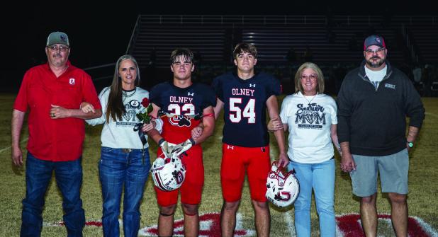 Karter Bowers Escorted By: Mom and stepdad (Ashley and Tommy Bint), Dad and stepmom (Bradly and Sharon Bowers), and Brother Kyle Stewart. Activities: Football, basketball, student council, and Cub Crew. Favorite Memory: First freshman practice where Donny