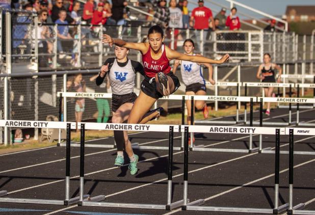 OHS track team competes in Archer City