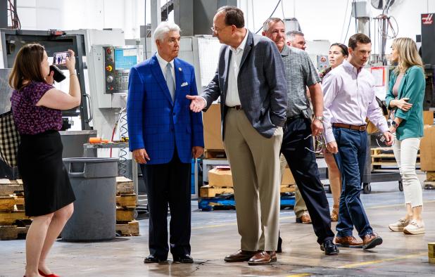 U.S. Rep. Williams Tours Tower