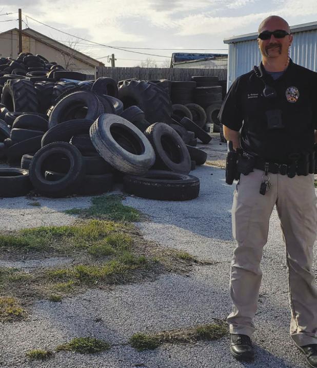 City to foreclose on gas station, clean up tires