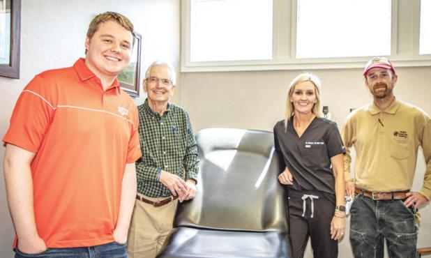 Archer Family Clinic receives exam table donation