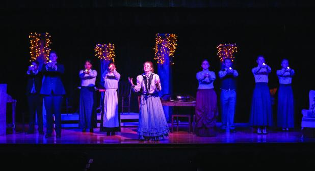 Newcastle HS performs ‘Silent Sky’ for OAP