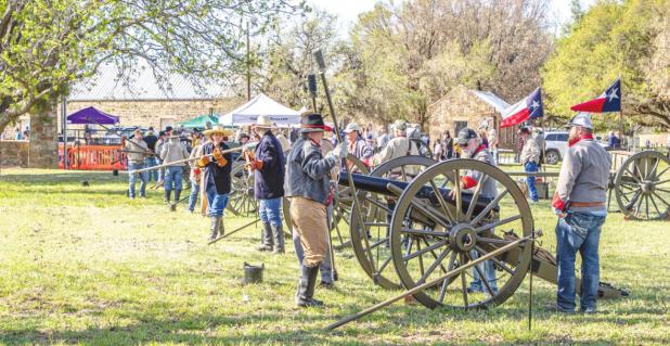 Olney Chamber and K.O.B. host booth at Crawfish & Cannons
