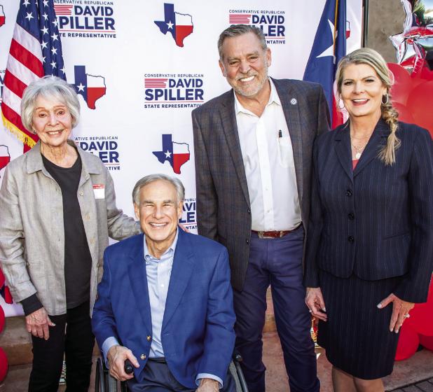 Gov. Abbott endorses Spiller
