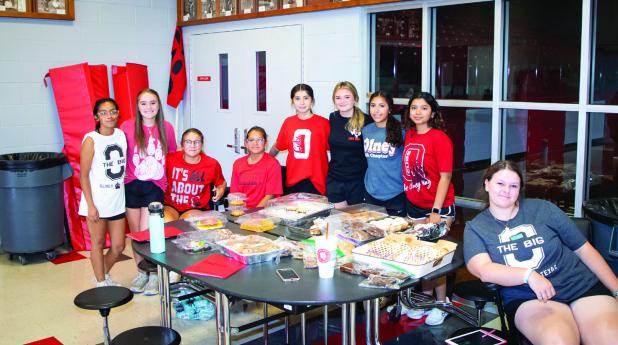 Cheerleader Bake Sale