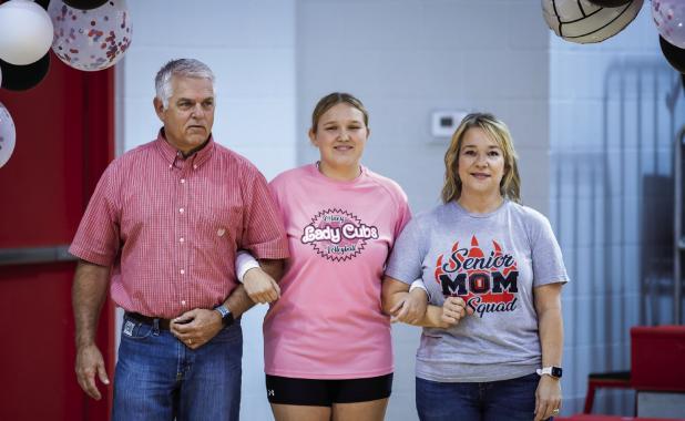 Senior Night for Lady Cubs Volleyball