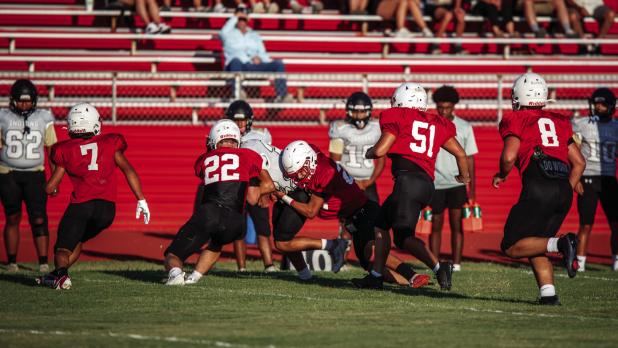 The Cub defense is reminiscent of the 2020 Cub defense that had a reputation for swarming the opposing offensive runners. Photo by Will Sadler