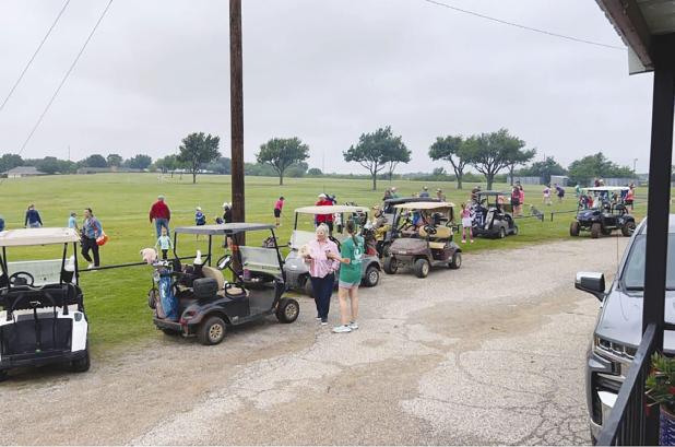 The driving range near the clubhouse is slated to get a new concrete pad in coming renovations, sponsored by local community members. Archive Photo