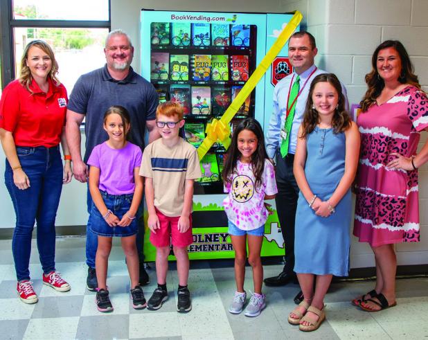 Olney Elementary installs book vending machine