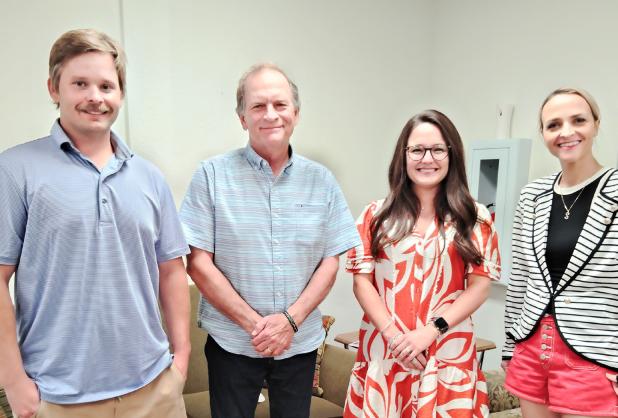 At the May 12 meeting, the Olney Independent School District Board of Trustees administered the oath of office to two returning Trustees, Hannah Stewart and Summer Branum, and two new members, Reid Miller and Kelly Mahler. Mrs. Branum was re-elected as bo