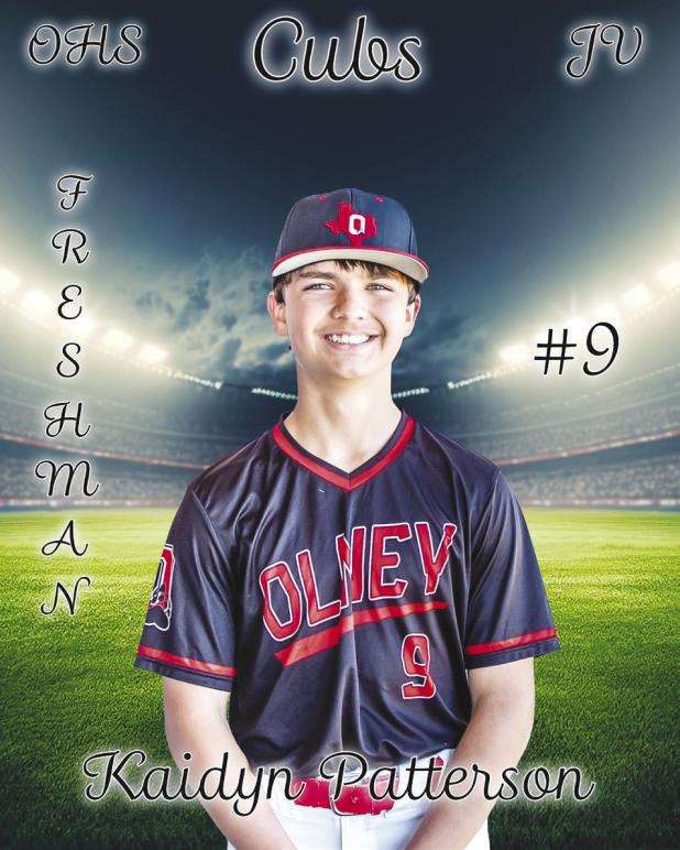 Your 2026 OHS Varsity Cubs Baseball Team