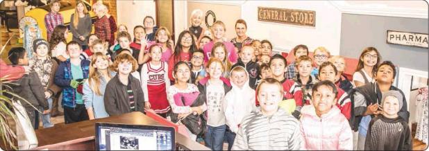 Olney Elementary’s fourth-graders visit Olney Heritage Museum