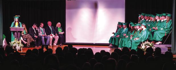 Newcastle High School’s Class of 2026 walked the stage to receive their diplomas on Friday evening on May 29. The Class of 2026 is: Alba Adame, John Armstrong, Ethan Baker, Flor Carranza, Aubree Clayton, Jayla Crossland, Cheyenne Duffield, Leighton Gowe