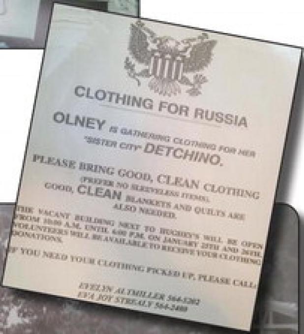 Russia Connection:Back to Olney