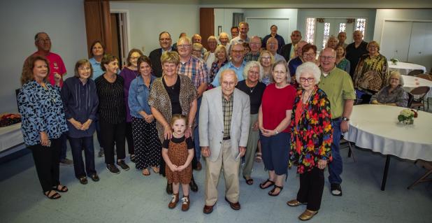 Clifton Key honored for 75 years at Cumberland