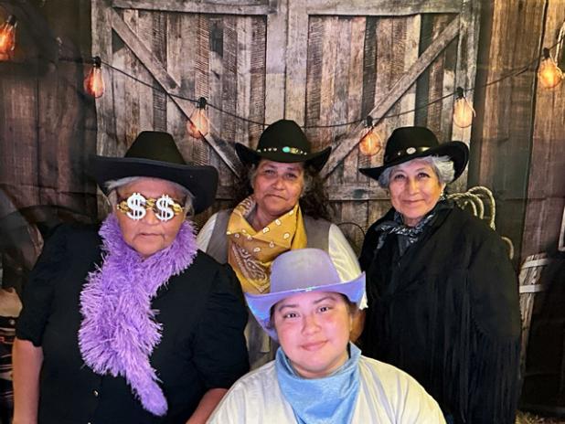 Olney Cub Center Executive Director Angela Lockard said attendees came from all over Young County, as well as a couple of dancers from Wichita Falls. Photos provided by Olney Senior Cub Center