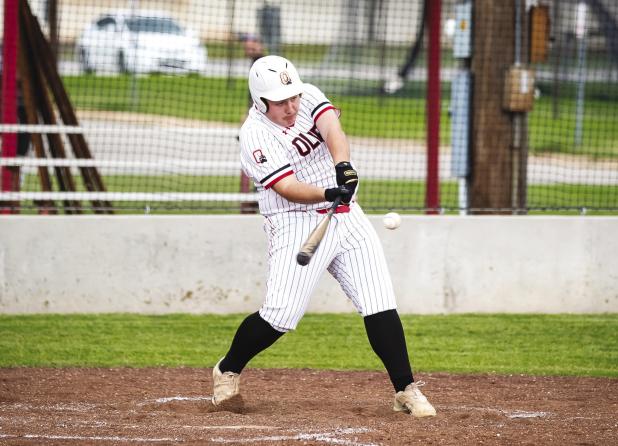 OHS Cub #13 Payton Hembree at bat during Senior Night. Photo by Will Sadler