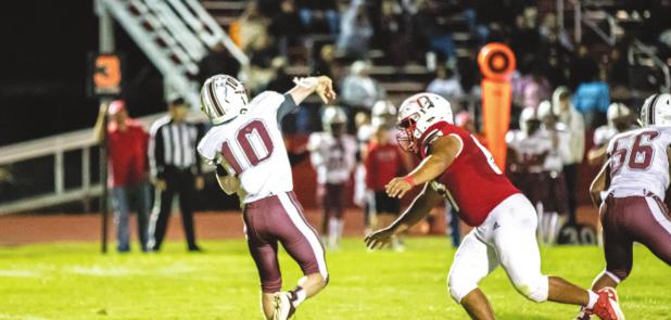 Olney Cubs Battle the Seymour Panthers in the District Game, Oct. 16