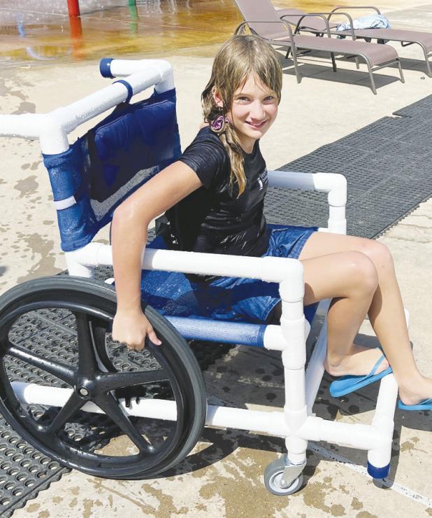 Open Door Christian school builds aquatic wheelchairs
