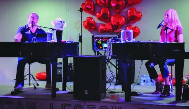 The Olney Community Library &amp; Art Center held its Valentine’s Day fundraiser, Dueling Pianos Date Night at the American Legion Post 414 on Feb. 8. The event was a fundraiser for the Olney Community Library and Arts Center. The library underwent a ma