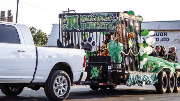 The NHS HOCO Parade had many ingenious and awesome floats this year, all showing their love and support for the Newcastle fall athletes. | Photo by Will Sadler
