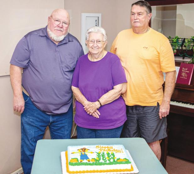 Sr. Cub Center Birthdays