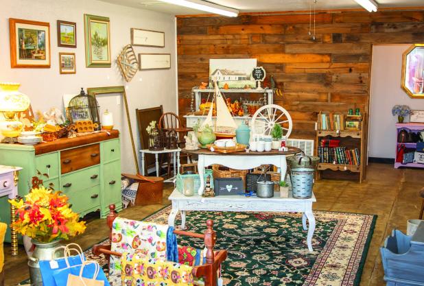 Painted furniture shop opens