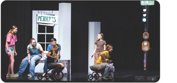 Two feuding teens decide to take their beef to the streets with a drag race down Main Street. Photo by Will Sadler