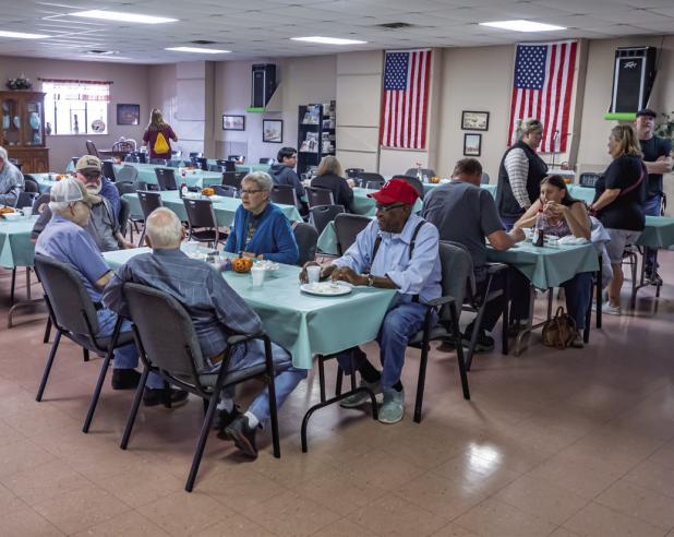 Pancakes at the Sr. Cub Center