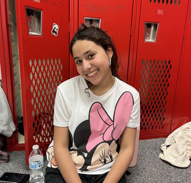 Adrianyelith Ramirez: “I’m grateful for the people who have been kind to me since I arrived, and the teachers who have acted nicely towards me.”