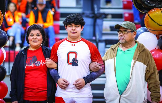 Olney Seniors Celebrate Senior Night