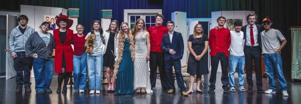 The OHS OAP did not make it through Regionals for their performance of Suite Surrender, but the judges gave All-Star Honorable Mention to Foster Sullivan, Aubree Englishbee and Grace Jeske. Well done this season, troupe! The Enterprise staff is very proud