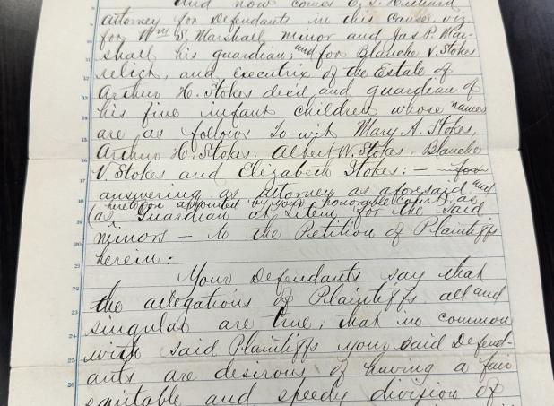 District Clerk asks Commissioners to preserve historical records