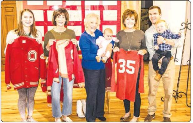 Four generations of Myers visit Olney Heritage Museum