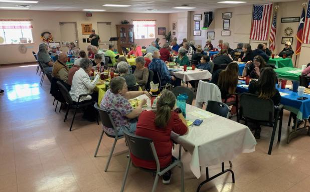 Olney Senior Cubs gather for Lenten luncheons