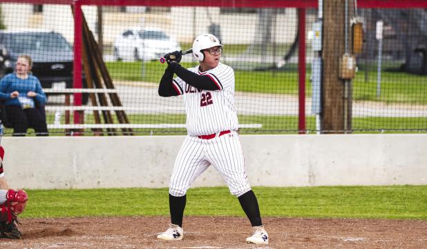 OHS Cub #22 Peyton Bedford at bat during Senior Night. Photo by Will Sadler