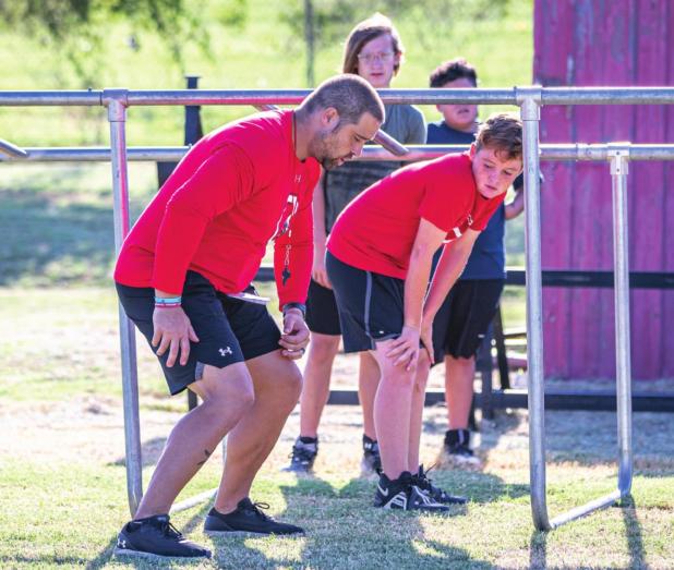 OHS Football Camp: OISD coaches host JH football camp