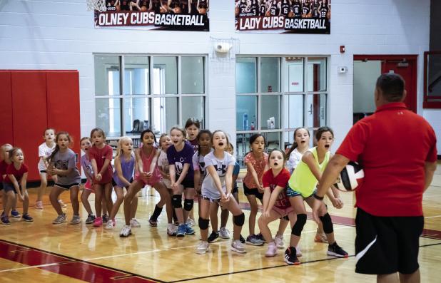 New volleyball coaches hold