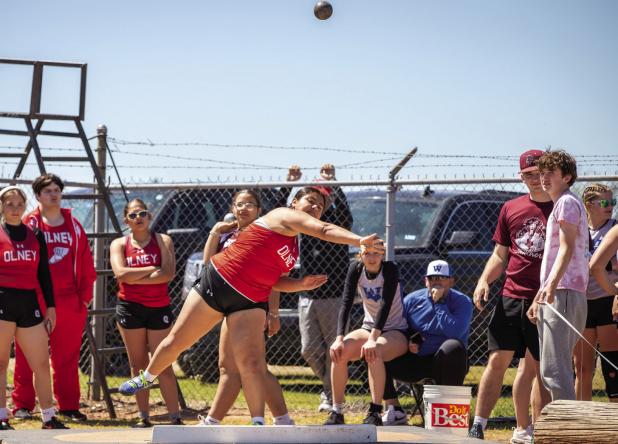 OHS track team competes in Archer City