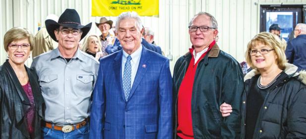 U.S. Congressman Williams & Sen. Springer Rally Crowd in Rep. Spiller’s Absence